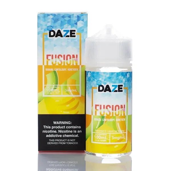 7 Daze Fusion TFN – Banana Cantaloupe Honeydew ICED – 100ml