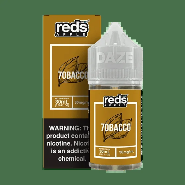 7obacco SALT – Red’s Apple E-Juice by 7 Daze – 30mL