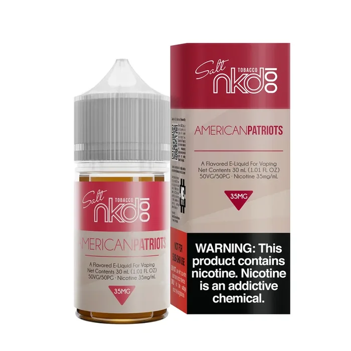 American Patriots Tobacco by NKD 100 Salt 30ml