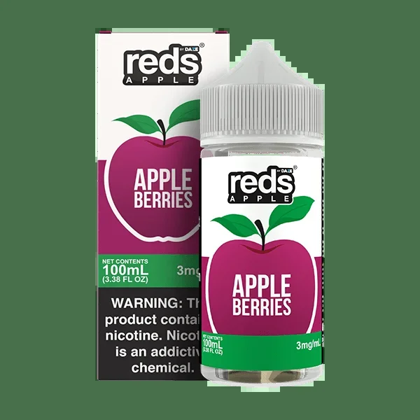 Apple Berries – Red’s Apple E-Juice by 7 Daze – 100mL