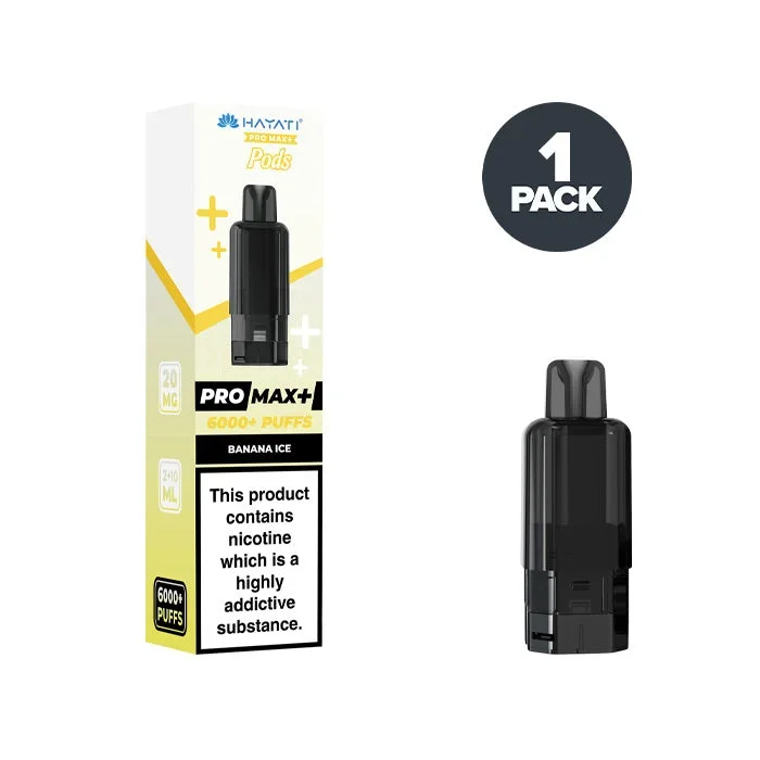 Banana Ice Hayati Pro Max Plus Prefilled Pods