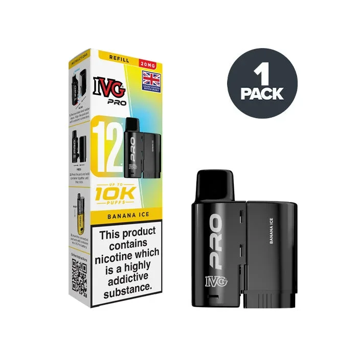 Banana Ice IVG Pro 12 Refill Pack
