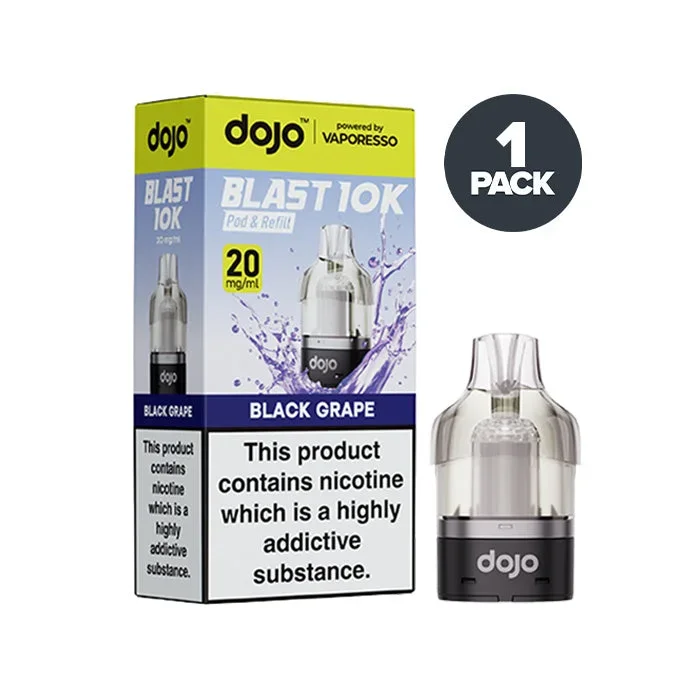 Black Grape Vaporesso Dojo Blast 10k Prefilled Pods