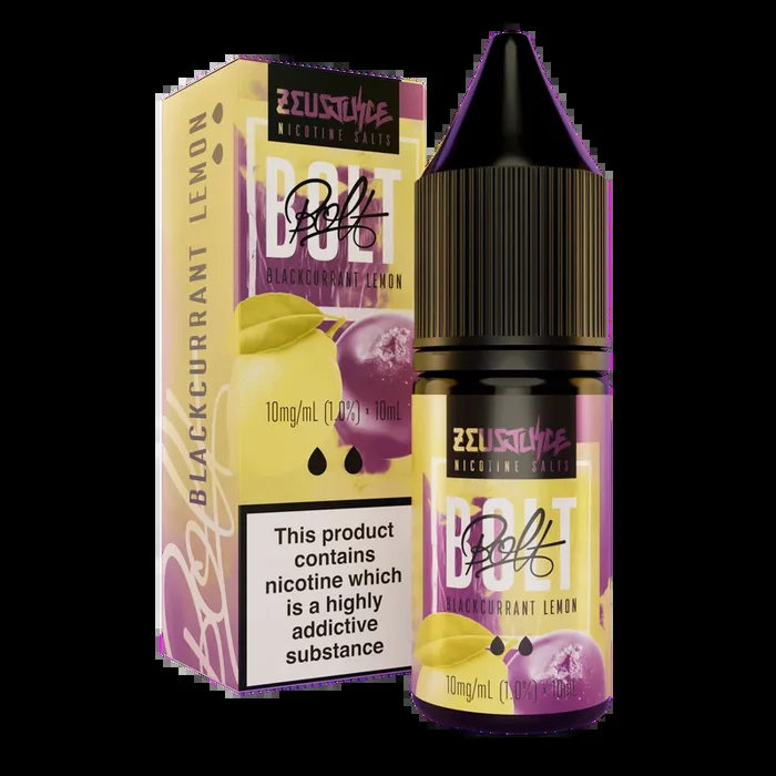 Blackcurrant Lemon – Bolt By Zeus Juice