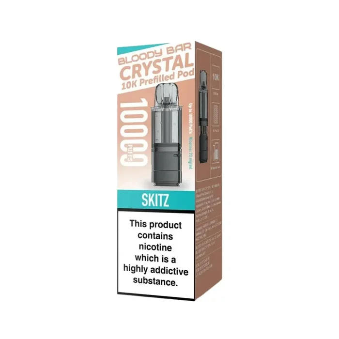Bloody Bar Crystal 10K Skitz Refill Pods
