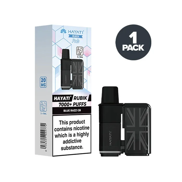 Blue Razz GB Hayati Rubik 7000 Prefilled Pods
