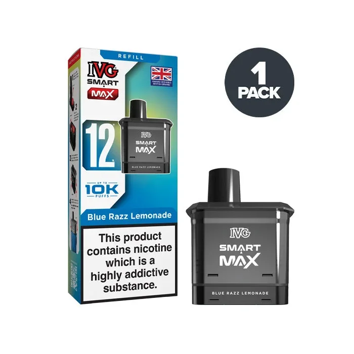 Blue Razz Lemonade IVG Smart Max Prefilled Pods