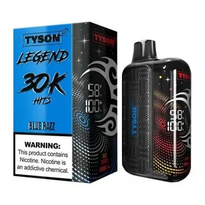 Blue Razz Tyson 2.0 Legend 30K Disposable