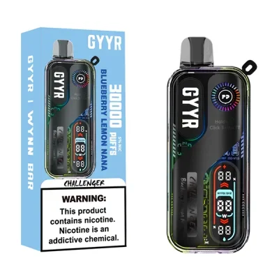 Blueberry Lemon Nana GYYR x Wynn Bar Challenger 30K Puffs Disposable