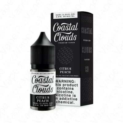 Citrus Peach (Sugared Nectarine) Salt Coastal Clouds 30mL