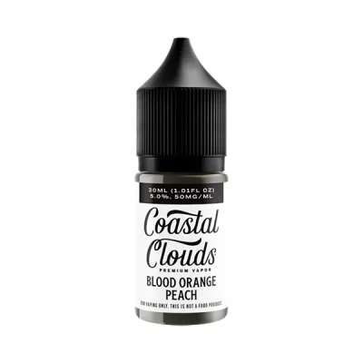 Coastal Clouds Blood Orange Peach Salt Nic E-Juice 30ml