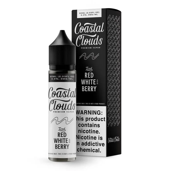Coastal Clouds-Red White and Berry Iced, 60mL