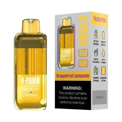 Dragonfruit Lemonade X-Posed 35K Disposable Pod