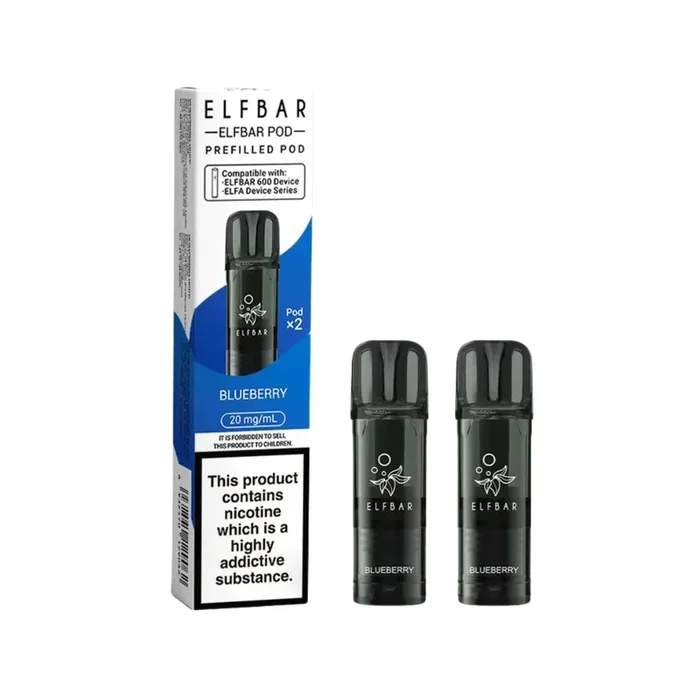 Elf Bar 600 Blueberry Prefilled Pods