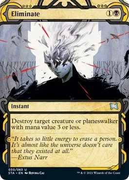 Eliminate (30) (STA)