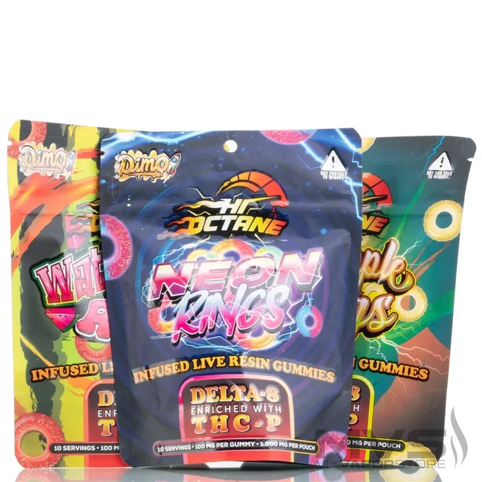 Hi Octane Delta 8 Gummies by Dimo Hemp – Pack of 10