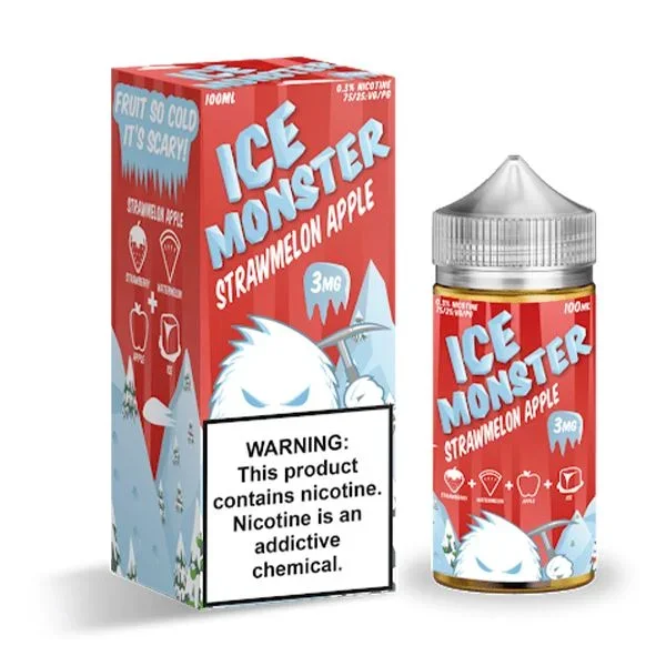 Ice Monster Series-Strawmelon Apple Ice, 100mL