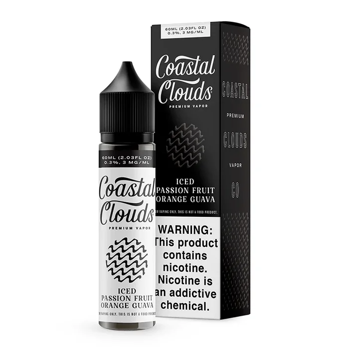 ICED Passion Fruit Orange Guava – Coastal Clouds – 60mL