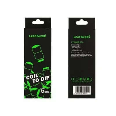 Leaf Buddi Pyramid 1.2ohm Replacement DIP Coils 5PCS