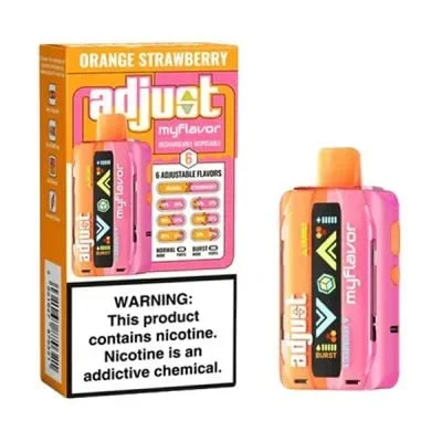 Orange Strawberry Adjust MyFlavor 40K Disposable
