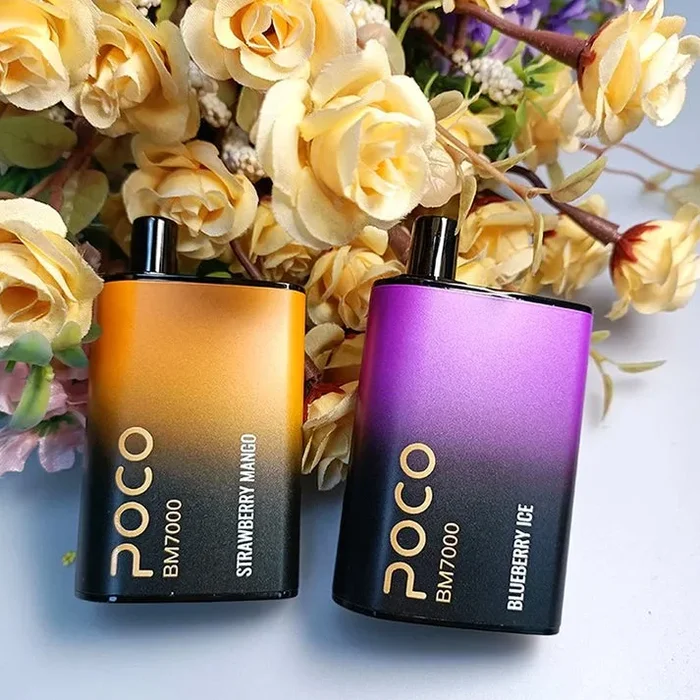 POCO BM7000 Puffs usa e getta Vape Ultra Portable Draw Activated Long-Lasting Vapor locale Warehouse Wholesale