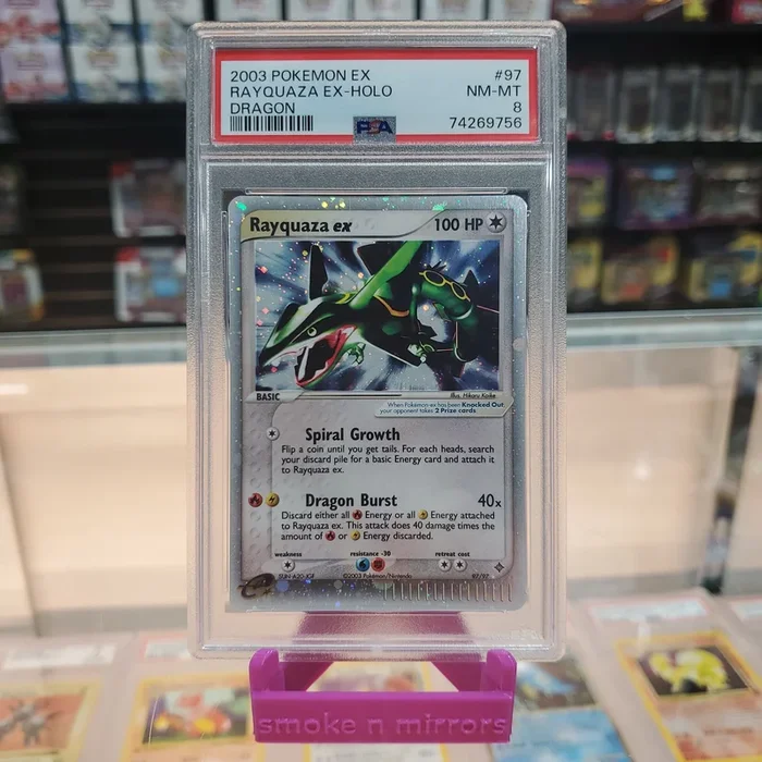Rayquaza ex (97/97) [EX: Dragon] PSA 8