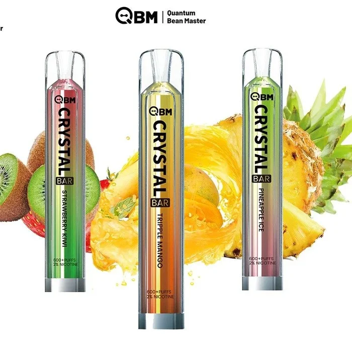 SFOG Crystal 600 Puffs 2% منخفضة النيكوتين بالجملة شراء قلم فيبيس قابل للشحن يمكن التخلص منه بالجملة
