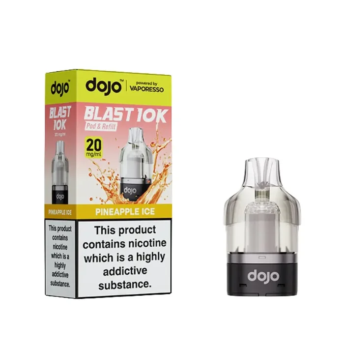 Vaporesso Dojo Blast 10K Pineapple Ice Prefilled Pods