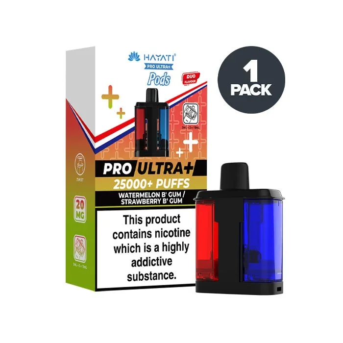 Watermelon B’Gum / Strawberry B’Gum Hayati Pro Ultra Plus Refill Pack